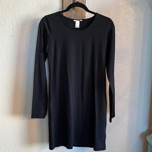 H&M Basics Black Dress